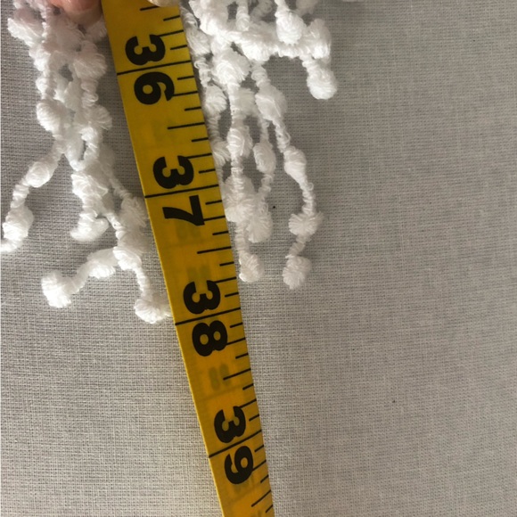 Anthropologie Kindred Semi Sheer Embroidered Crochet Lace Cover Up Overpiece - Picture 13 of 16